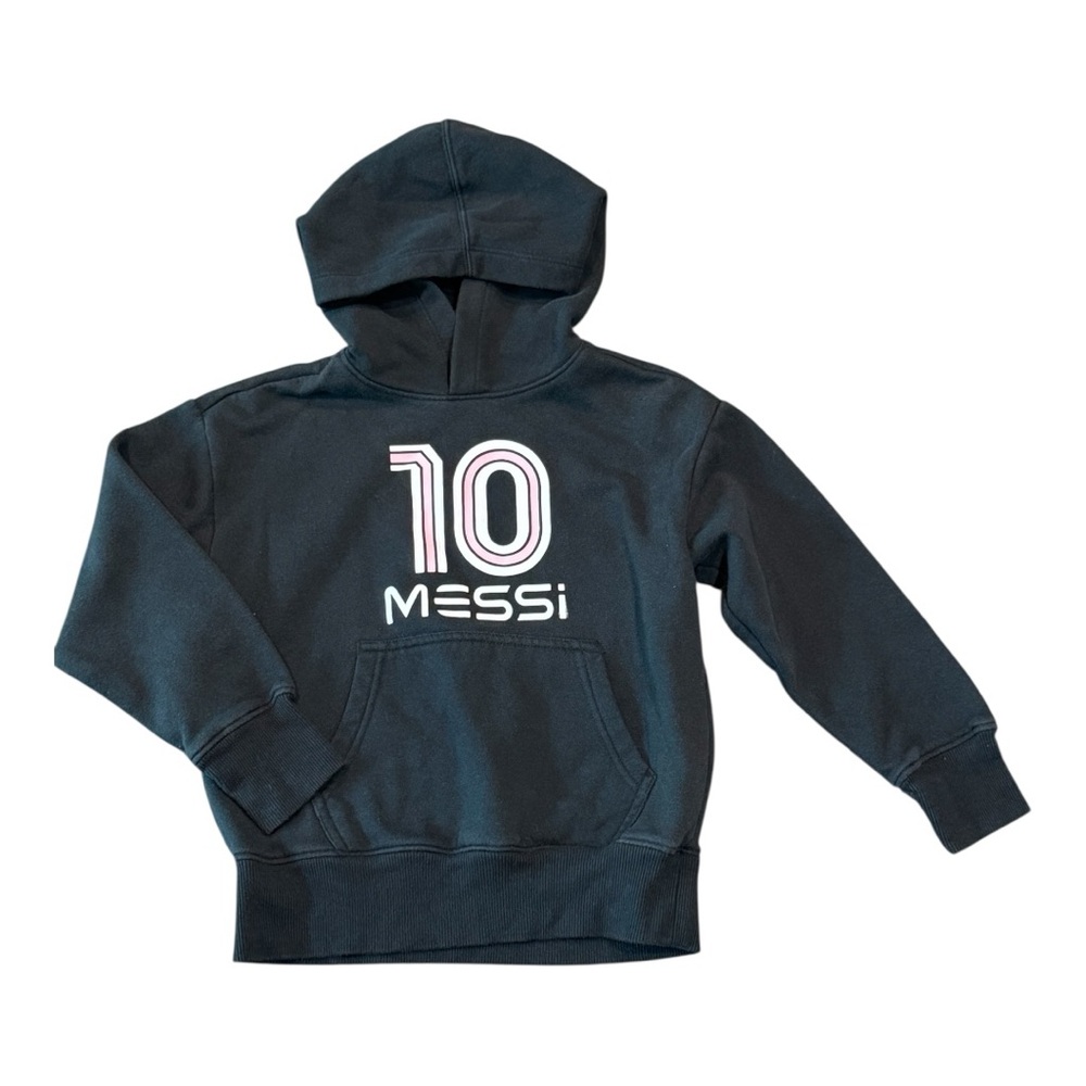 Messi Collection black hooded sweatshirt